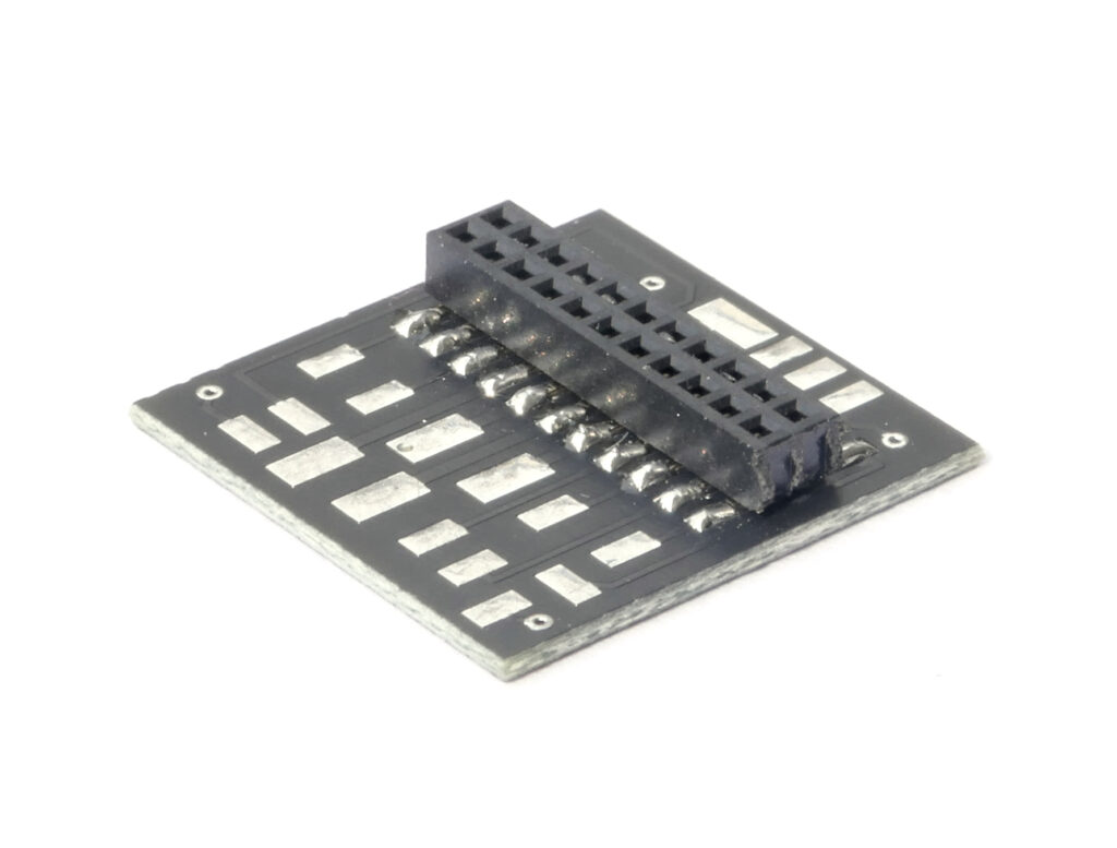 Adapterplatine PluX 22-Decoder