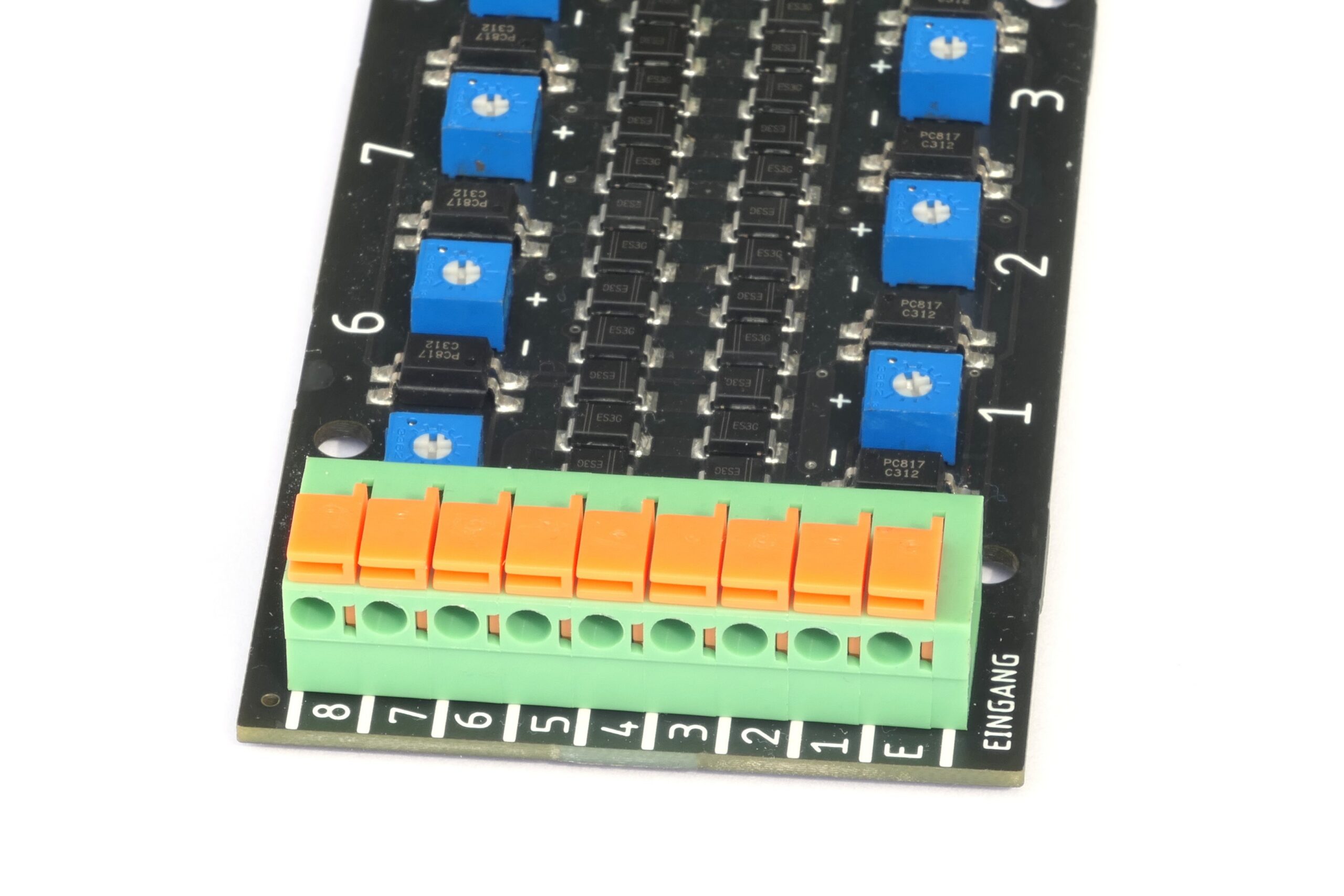 Stromfühler 8x3A, Gleisbelegtmelder – Bild 2